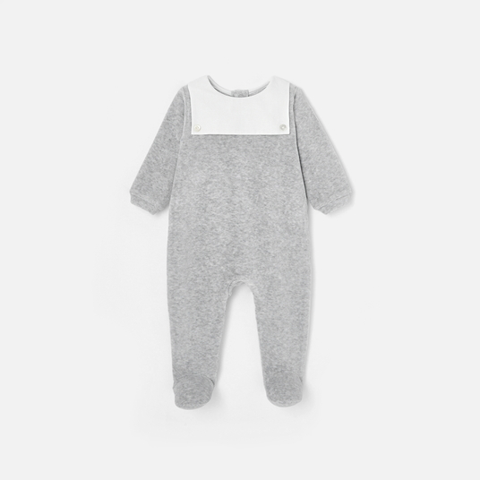 Babypyjama van velours