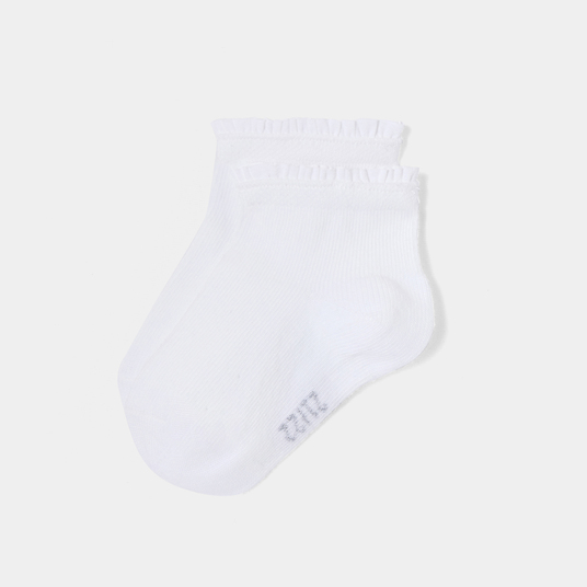 Chaussettes volantées bébé fille