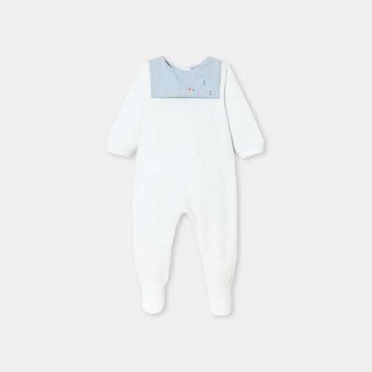 Pyjama van velours baby jongen