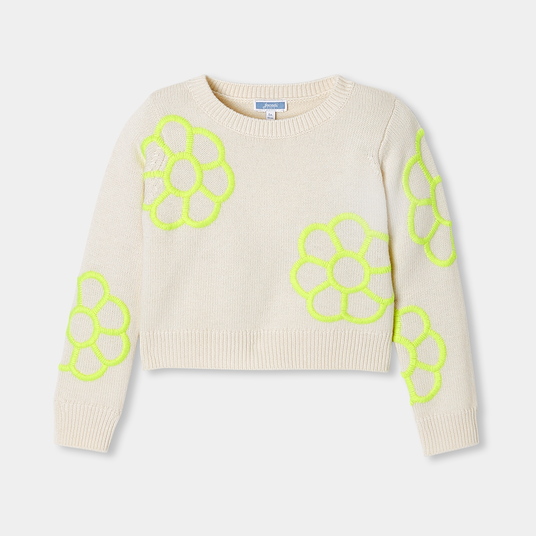 Pull court enfant fille