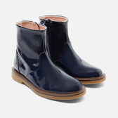 Bottines enfant fille en vernis synthé 